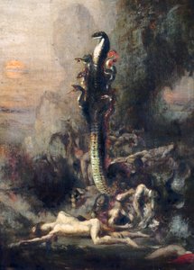 Herkül ve Lernaean Hydra, Gustave Moreau