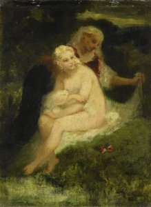 Banyodan Sonra by Narcisse Virgile Diaz de la Peña