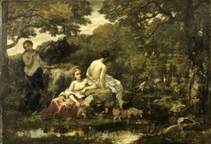 İdil by Narcisse Virgile Diaz de la Peña