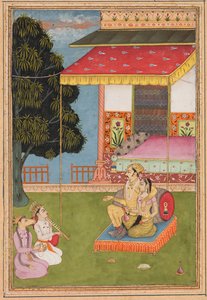 Shri Raga, bir Ragamala'dan (Melodiler Çelenk) by Nasiruddin