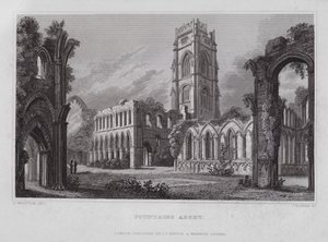 Çeşmeler Manastırı (gravür) by Nathaniel (after) Whittock