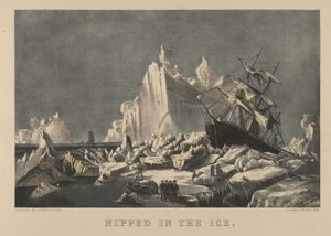 Buzda Kıstırma, 1876-94., 1876-94. Yaratıcılar: Nathaniel Currier, James Merritt Ives, Currier ve Ives. by Currier and Ives
