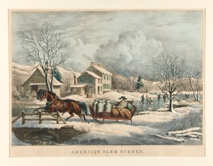 Amerikan Çiftlik Sahneleri./ No.4 by Nathaniel Currier