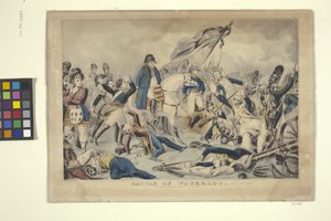 Waterloo Muharebesi, 18 Haziran by Nathaniel Currier