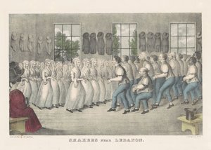 Lübnan Yakınlarında Çalkalayıcılar by Nathaniel Currier
