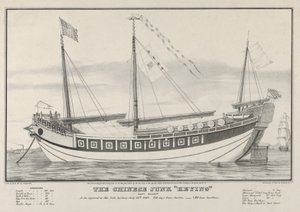 Çinli Junk Keying-Kaptan Kellett- 13 Temmuz 1..., 1847