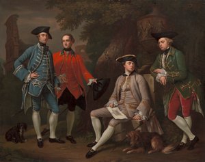 Grant'ten James Grant, John Mytton, Hon. Thomas Robinson ve Thomas Wynne