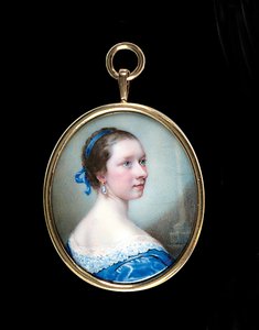 Lydia Garner, 1753 by Nathaniel Hone