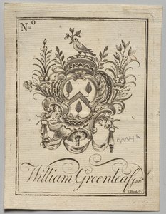 Kitapçık: William Greenleaf Jun.r yazılı Arması
