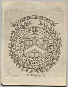 Bookplate: Harvard Koleji Mührü