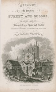 Aziz Kurtarıcı Kilisesi, Southwark, Surrey by Nathaniel Whittock