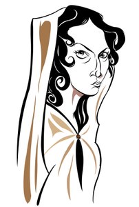 Anne Bronte, 2019 (dijital) by Neale Osborne