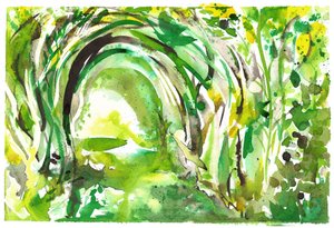 Arbour kemer varyasyonu, 2025 (mürekkepler) by Neale Osborne