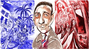Francis Poulenc - Fransız besteci by Neale Osborne