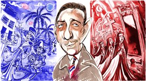 Francis Poulenc - Fransız besteci by Neale Osborne