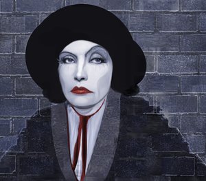 Greta Garbo, 2021 (dijital) by Neale Osborne