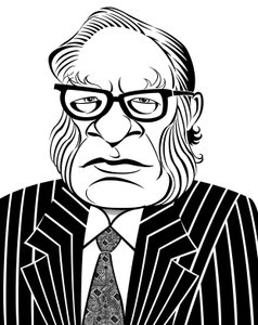 Isaac Asimov, 2019 (dijital) by Neale Osborne