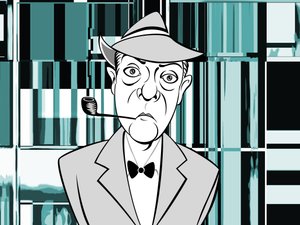 Jacques Tati (dijital) by Neale Osborne