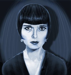 Louise Brooks, 2021 (dijital) by Neale Osborne