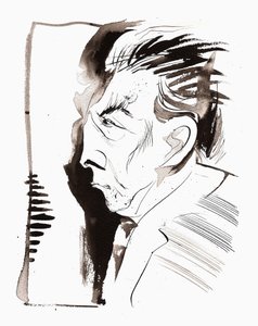 Luigi Dallapiccola, 2025 (mürekkep) by Neale Osborne