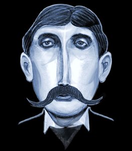 Marcel Proust, 2021 (dijital) by Neale Osborne