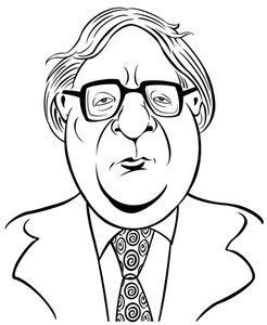 Ray Bradbury, 2019 (dijital) by Neale Osborne