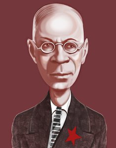 Sergey Prokofiev, 2023 (dijital) by Neale Osborne