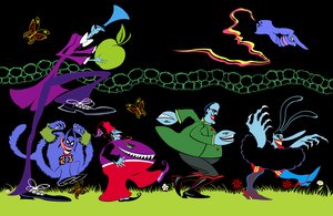 Mavi Meanies, 2023 (dijital) by Neale Osborne