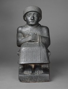 Gudea Heykeli, MÖ 2090 dolayları (diyorit)