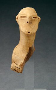 Bir İdol Başkanı, MÖ 400-300 (seramik)