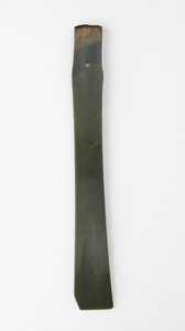 Çatallı keski (zhang) Qijia kültürü (yeşim (nefrit))
