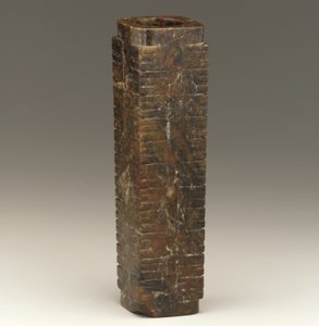 Uzun tüp (cong) Tai Gölü bölgesi, Liangzhu kültürü, MÖ 3300-2250