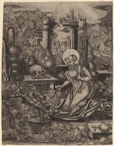 Aziz Jerome by Netherlandish 16th Century