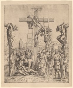 Haçtan İniş by Netherlandish 16th Century after Andrea Mantegna