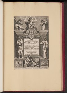 Francis Aguilonius, Kutsal Toprakların Tarihsel Teolojik ve Ahlaki Tarihi için Başlık Sayfası by Netherlandish 17th Century after Sir Peter Paul Rubens