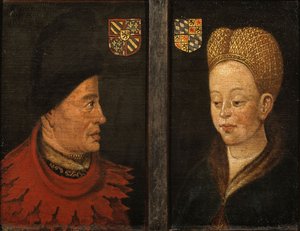 Korkusuz John ve Bavyera Margaret portreleri, 16. yüzyıl