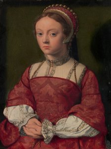 Genç Bir Kadının Portresi. by Netherlandish Painter
