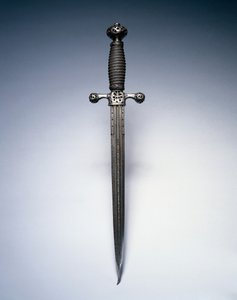 Hançer, c.1620-50 (tel kulplu çelik) by Netherlandish School