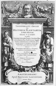 Theophrastus (c.372-c.287 BC) tarafından 1644