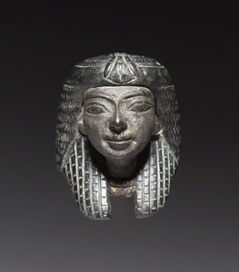 "Shawabty Bundle"dan Bronz Dağ: Baş, 18. Hanedan Sonları - 19. Hanedan, MÖ 1336-1256 dolayları by New Kingdom Egyptian
