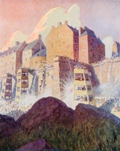 Stirling Kalesi Savaşı by Newell Convers (after) Wyeth