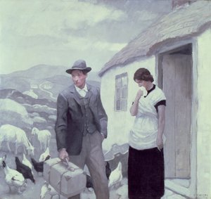 Babasının Oğlu (tuval üzerine yağlı boya) by Newell Convers Wyeth