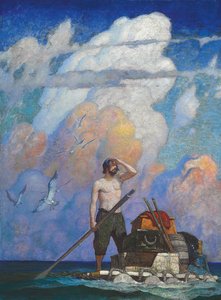 Bir Mil için, ya da Orası İçin, Salım Çok İyi Gitti by Newell Convers Wyeth