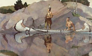 Kanodaki Kızılderililer by Newell Convers Wyeth