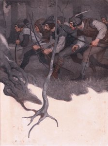 İç kapak tasarımı, 1916 by Newell Convers Wyeth