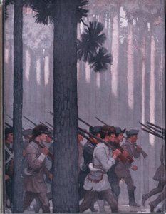 İç kapak tasarımı, 1928 by Newell Convers Wyeth