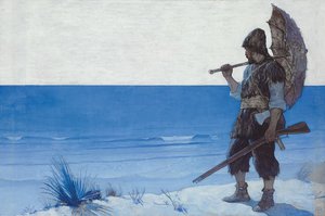 Robinson Crusoe: Son Kağıt by Newell Convers Wyeth