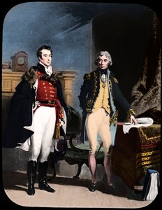 Ordu ve Deniz Kuvvetleri, Wellington ve Nelson, c1805. by Newton and Co