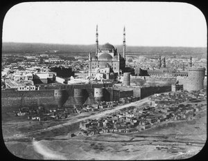 Kahire Selahaddin Kalesi, Mısır, c1890.