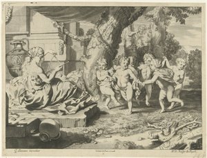 Müzikle ilgili alegori by Nicaise de Ruyter